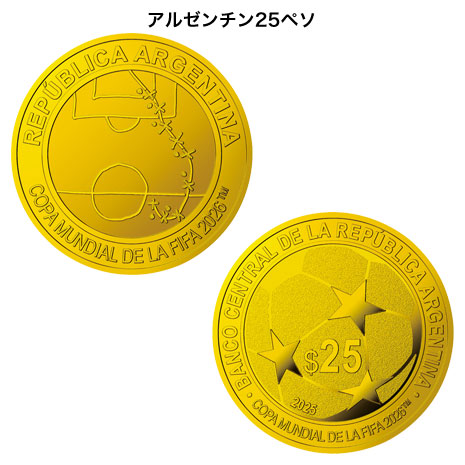 3枚セット）FIFA ワールドカップ26公式記念金貨