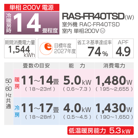 新品★2024年日立白くまくん14畳工事費込み外し廃棄込み神奈川東京千葉埼玉静岡 日立 - 新品☆2024年日立白くまくん14畳工事費込み外し廃棄込み