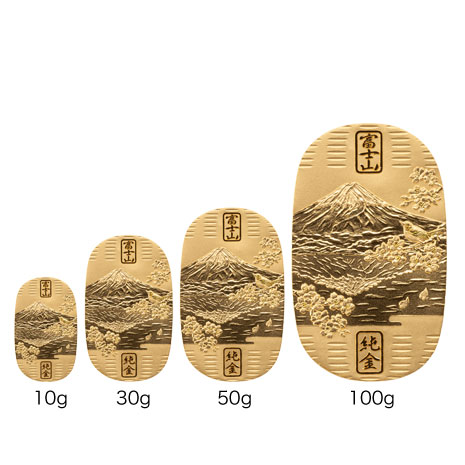純銀小判 100g 楽天市場】純銀 100g 小判 天保小判 レプリカ 桐箱入【送料無料
