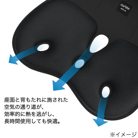 カーブルチェア 骨盤サポートチェア ワイド curble ablue ブラック Amazon.co.jp: カーブルチェア （ブラック） 骨盤サポート