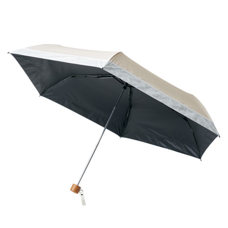 HMハナエモリ＞1級遮光遮熱晴雨兼用折りたたみ傘】 ニッポン