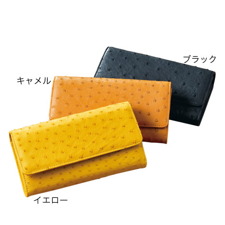 D&G 長財布 ラウンドジップ オーストリッチ カラバリ【国内発】 org.jpg