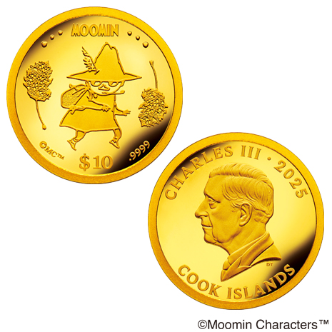 純金小判24Kオマケで1ポンドコイン スナフキン＞純金コインの宝飾ペンダント】 ニッポン放送ラジオ