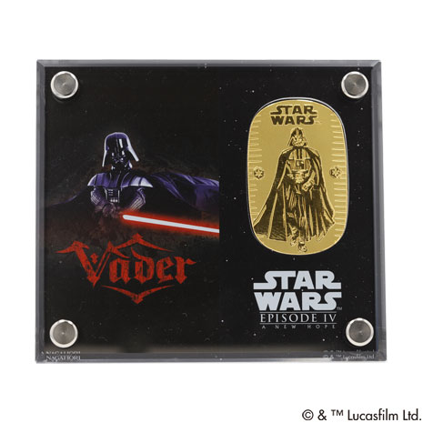 20g・ダース・ベイダー）「スター・ウォーズ」純金小判