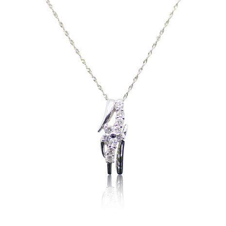 ダイヤモンド0.2ct × K18WG地金 ペンダントトップ 楽天市場】K18 K10 天然 ダイヤモンド 0.02ct アンティーク